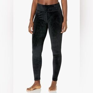 PJ Salvage Alpine Nights Velour Leggings Black size S